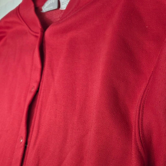 Women's Blair Red Cardigan 3XL - Picture 4 of 11